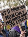 Manifestation féministe à Paris