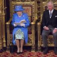 Elizabeth II et le prince Charles, désormais roi Charles III