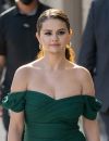 Selena Gomez en route pour le talk show de Jimmy Kimmel, 2022