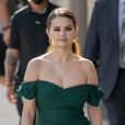 Selena Gomez en route pour le talk show de Jimmy Kimmel, 2022