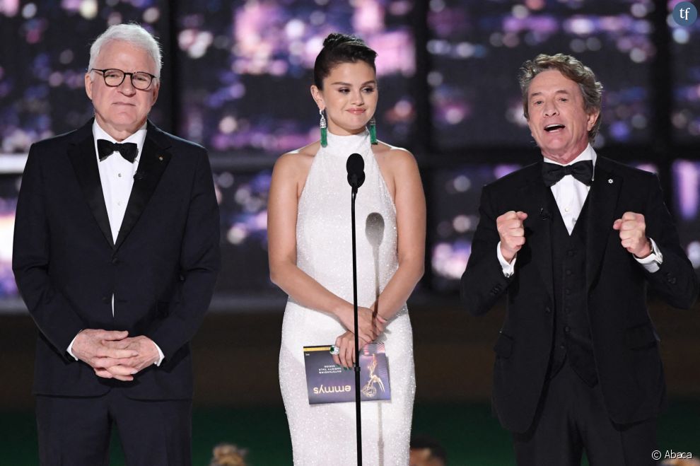 Steve Martn, Selena Gomez et Martin Short aux Emmy Awards 2022