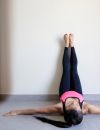  Traduisible par "les jambes contre le mur", il s'agit d'une posture de yoga qui serait particulièrement bénéfique pour la santé.   