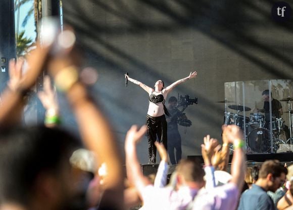 Etre une femme en festival, est-ce dangereux ? C'est ce que s'est demandé l'institut Gece l'espace une étude très instructive. Et forcément un peu déprimante...
Bishop Briggs raises her arms up to the crowd while performing at the outdoor theater during the Coachella Valley Music and Arts Festival in Indio, Calif., Friday, April 15, 2022. Photo by Andy Abeyta/The Desert Sun / USA Today Network/SPUS/ABACAPRESS.COM