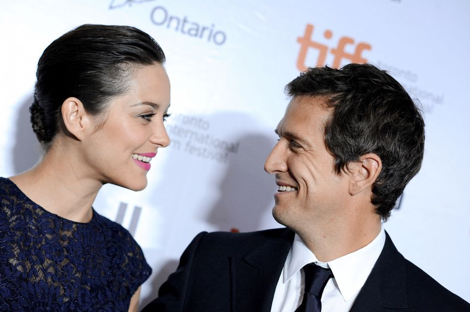 Marion Cotillard et Guillaume Canet assistent à la projection de 'Blood Ties' au Festival international du film de Toronto 2013, à Toronto, Canada, le 9 septembre 2013.