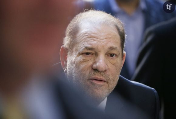 Weinstein est à l'origine des scandales qui ont lancé #MeToo à l'échelle planétaire. On imagine de fait que le face à face entre Laetitia Casta, même avant l'éclatement de "l'affaire", était des plus malaisants.  
Harvey Weinstein à New York, février 2020.