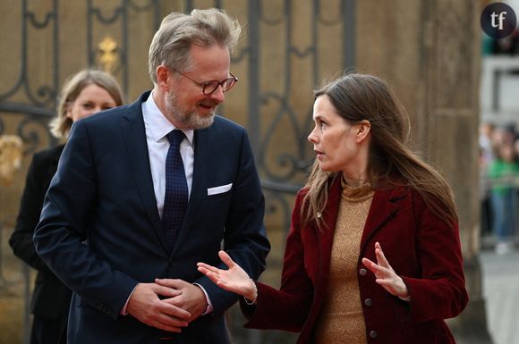 En tout cas, ce sujet exige de grands changements.
Petr Fiala, Prime Minister of the Czech Republic and leader of the Civic Democratic Party (ODS), welcomes Icelandic Prime Minister Katrin Jakobsdottir at the inaugural meeting of the European Political Community (EPC) Photo by Sputnik/ABACAPRESS.COM