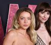 Comment Dakota Johnson lutte-t-elle contre la dépression ? 
Los Angeles, CALI - The World Premiere of "Madame Web" at the Regency Village Westwood in Los Angeles, California. Pictured: Sydney Sweeney, Dakota Johnson