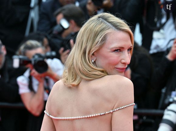 Une assertion qui semble ici regagner toute sa puissance et sa véracité.  
Cate Blanchett - Montée des marches du film " The Apprentice " lors du 77ème Festival International du Film de Cannes, au Palais des Festivals à Cannes. Le 20 mai 2024 