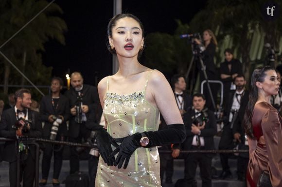 Bonnie Chen, Bella Thorne, Paloma...Bonnie Chen - Montée des marches du film " Motel Destino " lors du 77ème Festival International du Film de Cannes, au Palais des Festivals à Cannes. Le 22 mai 2024 © Olivier Borde / Bestimage&nbsp;&nbsp;