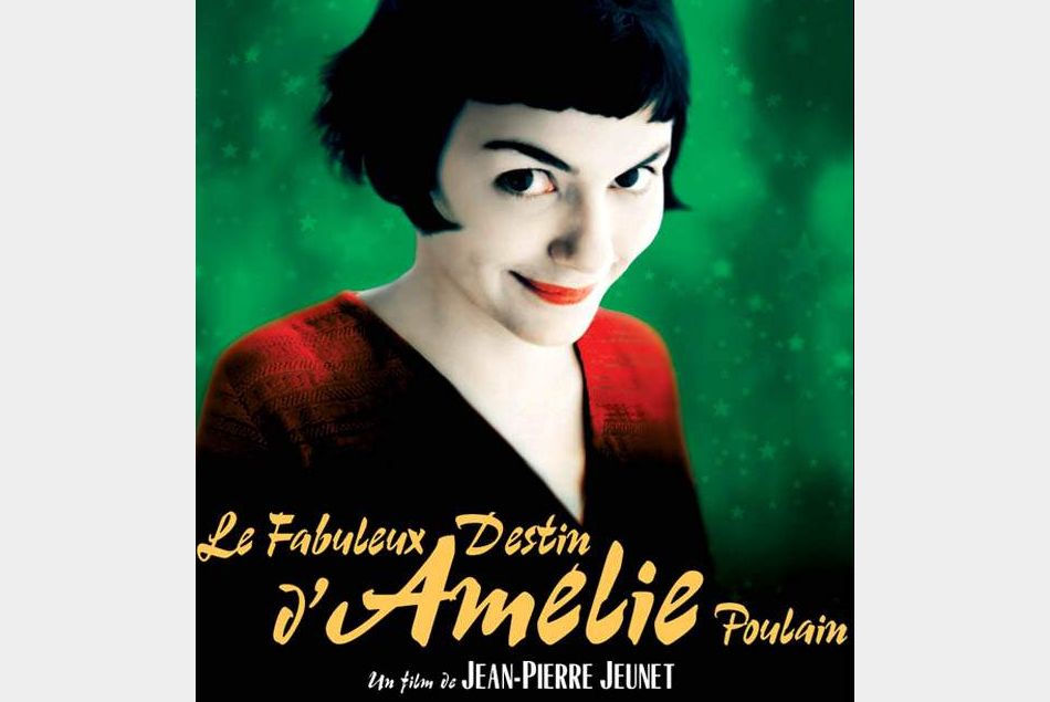 L'affiche du film "Le fabuleux destin d'Amélie Poulain" avec Audrey Tautou