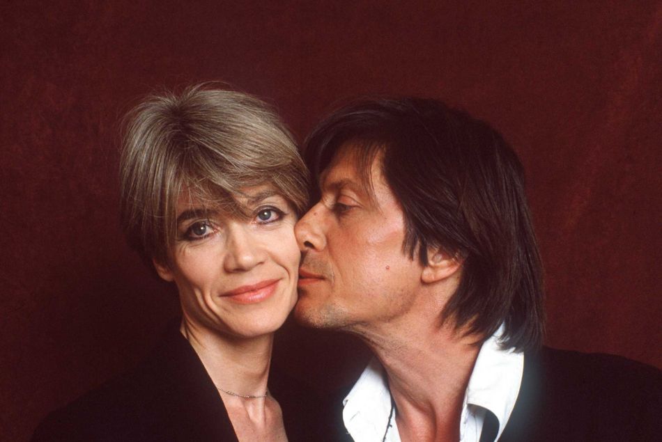 Jacques  Dutronc et Françoise Hardy en 1988
