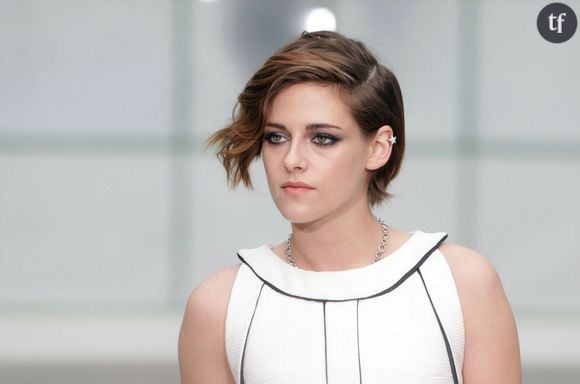 Kristen Stewart au défilé Chanel Printemps-été 2015 à Paris le 27 janvier 2015.