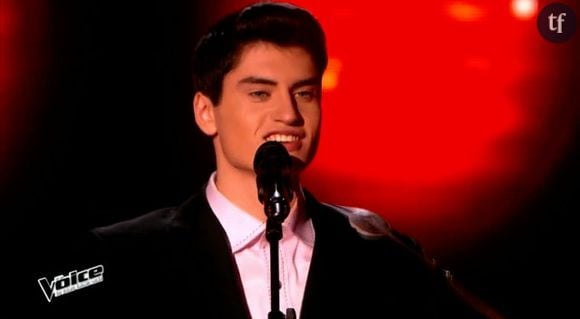 David Thibault dans The Voice