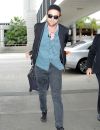 Robert Pattinson arrive à l'aéroport LAX de Los Angeles pour prendre un avion pour Toronto. Le 8 septembre 2014  
