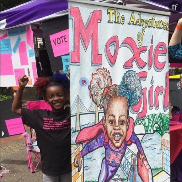 Moxie Girl : l'héroïne afro-américaine créée par une petite fille de 7 ans