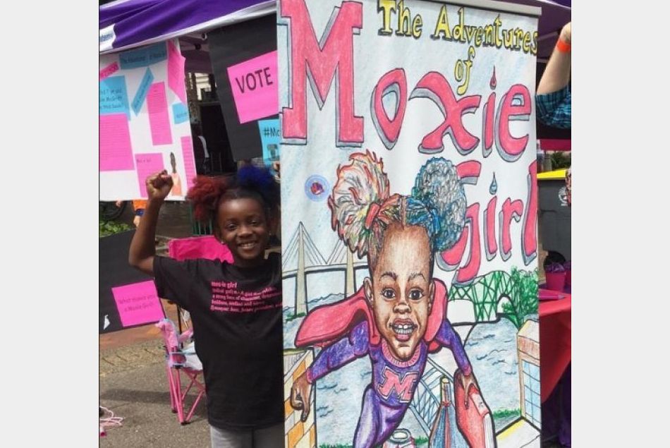 Moxie Girl : l'héroïne afro-américaine créée par une petite fille de 7 ans