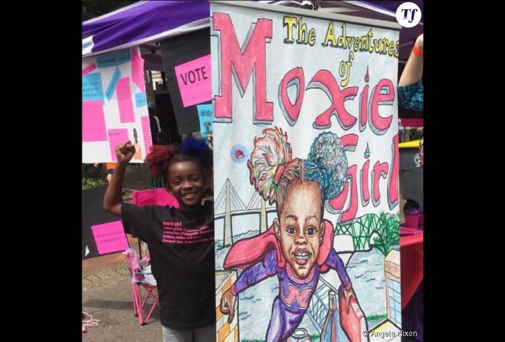 Moxie Girl : l&#039;héroïne afro-américaine créée par une petite fille de 7 ans
