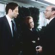 David Duchovny, Gillian Anderson et Mitch Pileggi dans la série X-Files