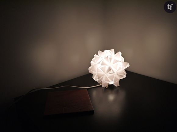 Lampe origami 35€ sur Alittlemarket