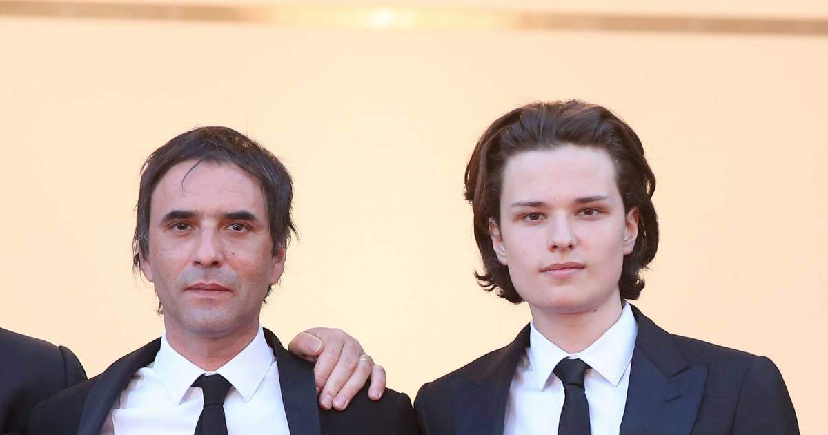 Samuel Benchtrit et son fils Jules Benchetrit à Cannes ...