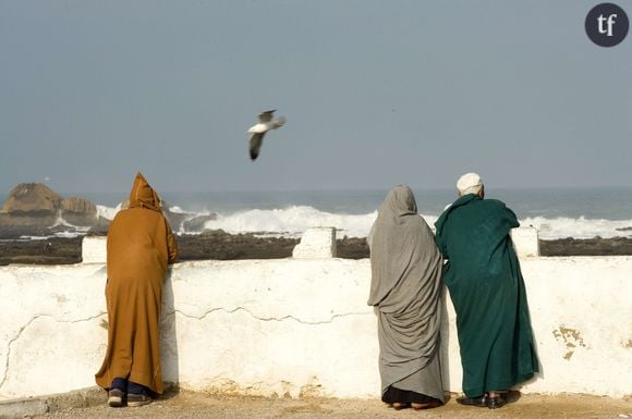 Scène de la vie marocaine à Essaouira, au Maroc