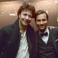  Christophe Carrière et Bertrand Chameroy - Photocall de l'after party au VIP Room à l'occasion de la 40ème cérémonie des César à Paris le 20 février 2015. 