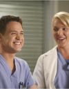 George et Izzie dans "Grey's Anatomy"