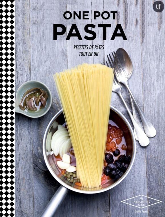 À offrir aux fans, le livre de recettes One pot pasta : recettes de pâtes tout-en-un de Emilie Perrin