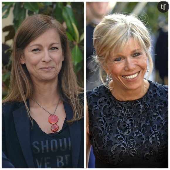 Anne Gravoin et Brigitte Trogneux.