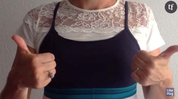 Transformer un slip en brassière de sport, facile et rapide.