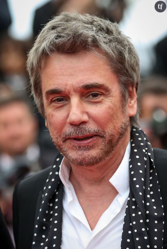 Jean-Michel Jarre sur les marches du 69ème Festival de Cannes, le 13 mai 2016