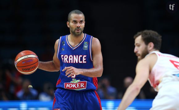 Le basketteur français Tony Parker