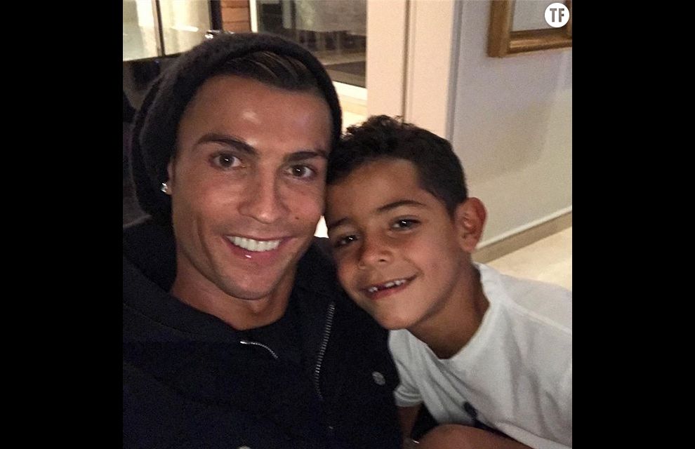 Cristiano Ronaldo et son fils Cristiano Junior