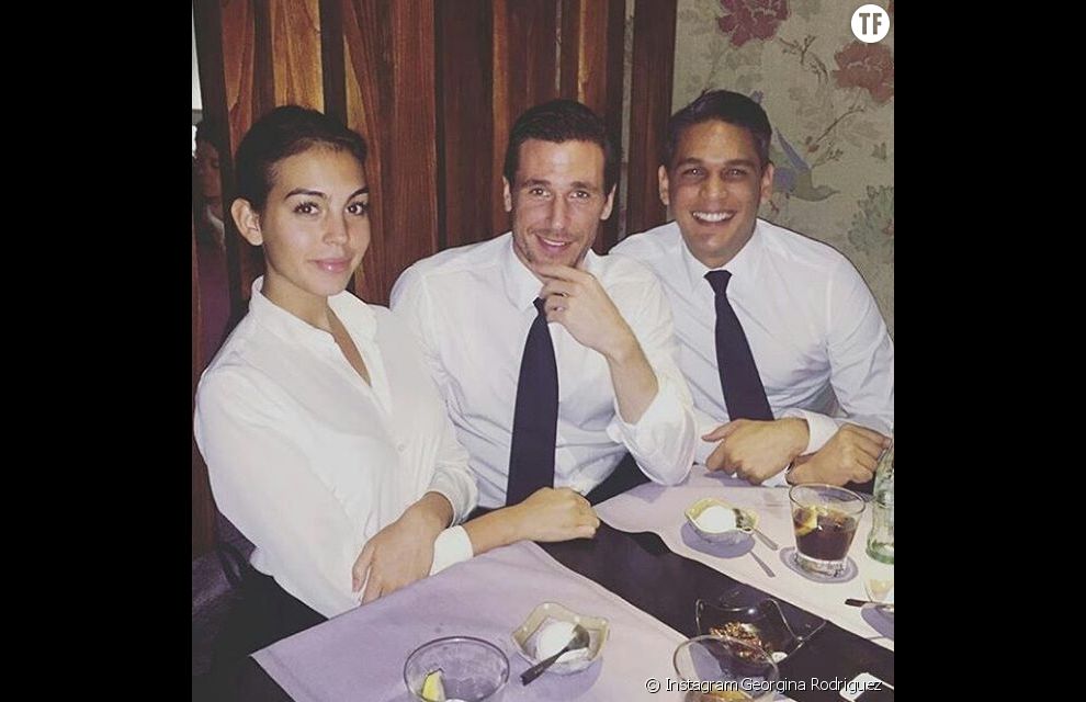 Georgina Rodriguez, la copine de Cristiano Ronaldo, avec des amis