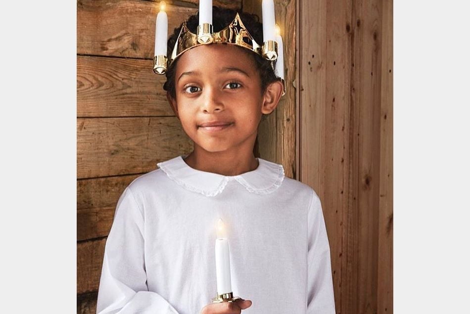 La photo controversée du petit garçon en Sainte Lucie qui a déclenché une explosion de commentaires racistes