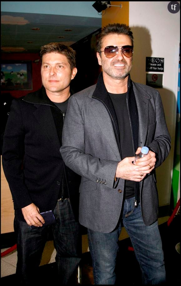 George Michael et son compagnon Kenny Goss en 2007