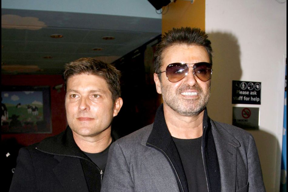 George Michael et son compagnon Kenny Goss en 2007