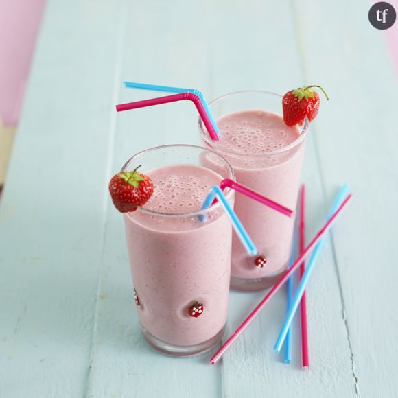 Ce smoothie à la fraise va être l'allié de votre été