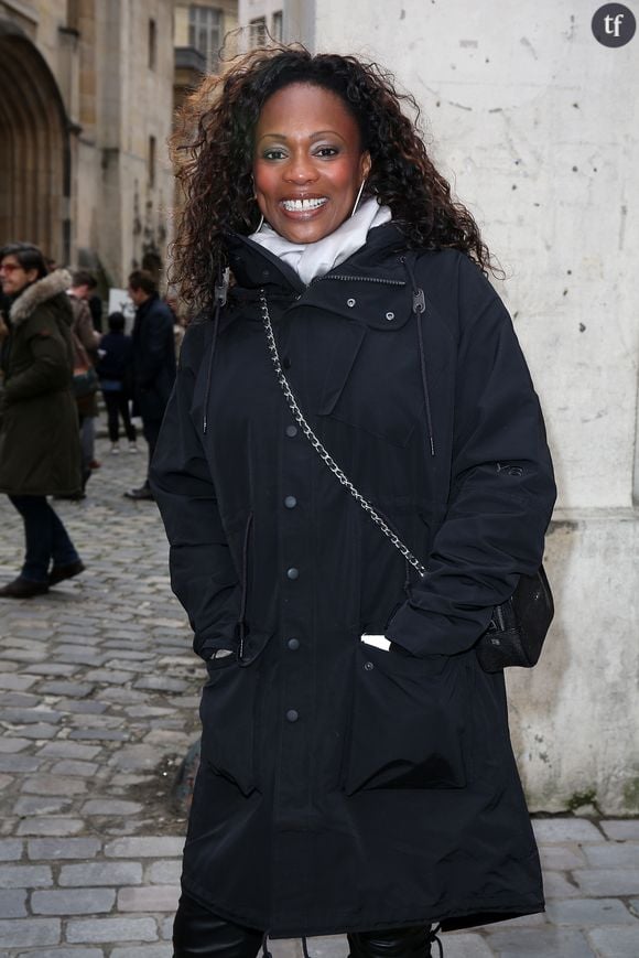 Laura Flessel à la Fashion Week en janvier 2017