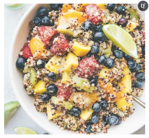 Salade de fruits au quinoa