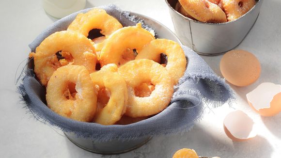 La recette facile des beignets aux pommes