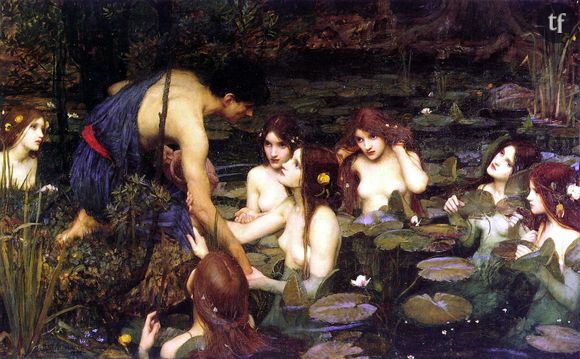 JW Waterhouse, "Hylas and the Nymphs", 1896