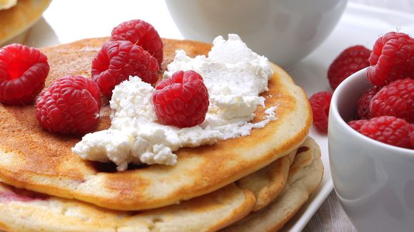 La recette inratable des pancakes à la framboise