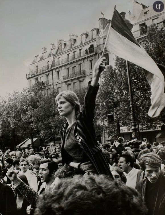 Caroline de Benderm, 13 mai 1968, Paris.