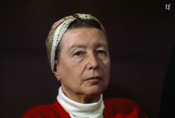 Simone de Beauvoir en 1968