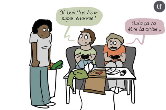 Extrait de la BD d'Emma, "Un autre regard"