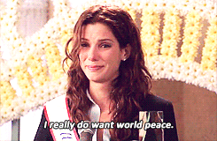 Je veux vraiment la paix dans le monde