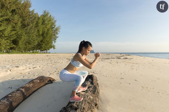 Les squats à la plage