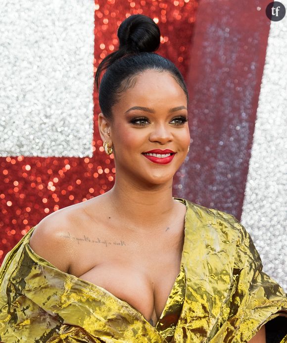 La chanteuse Rihanna à l'avant-première d'Ocean's 8 en juin 2018