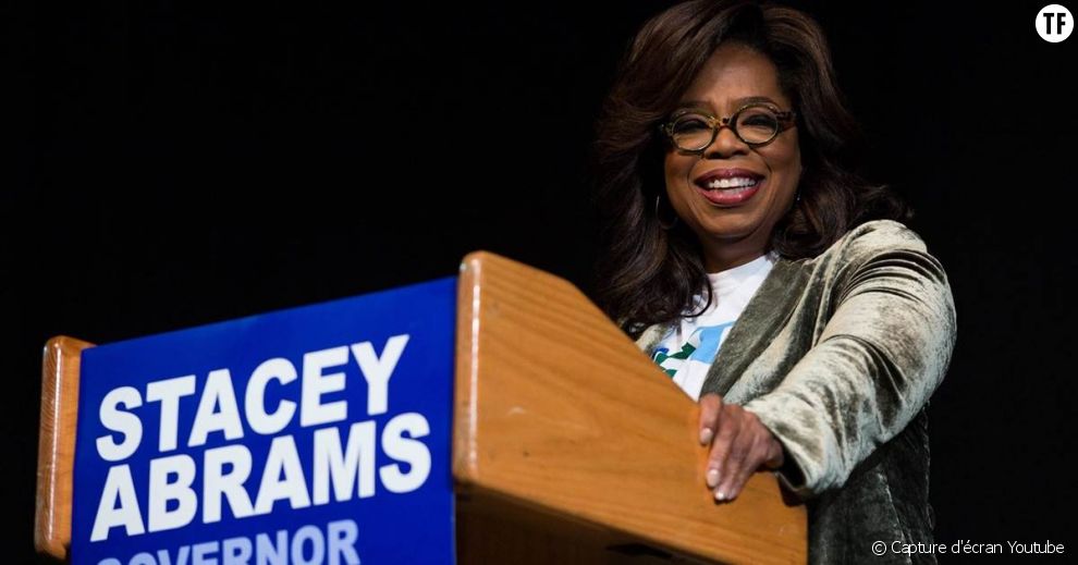 Midterms : le discours inspirant d&#039;Oprah Winfrey en soutien à la candidate Stacey Abrams